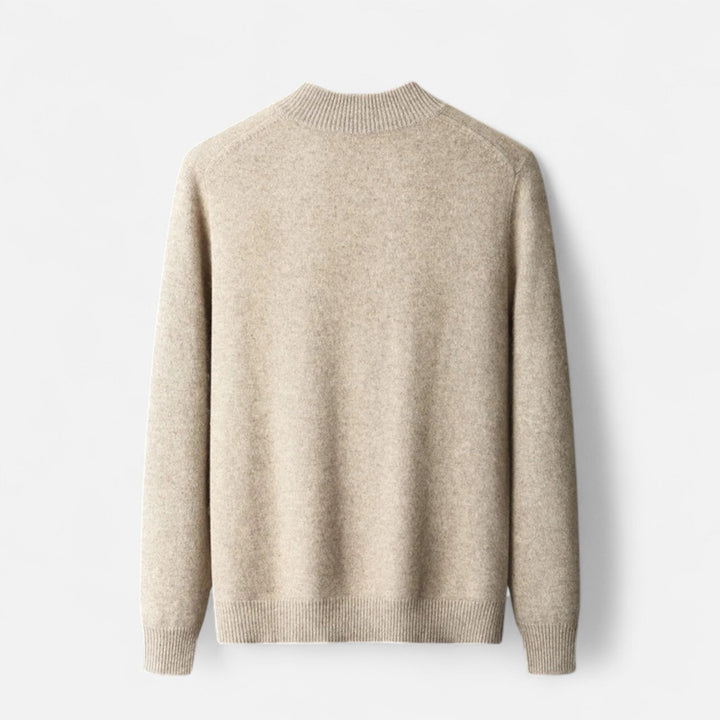 Men’s Zip Up Cardigan | Ribbed