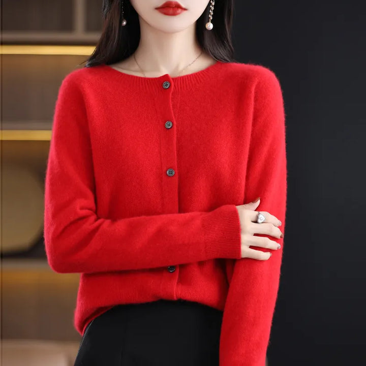 Women's Knitted Cardigan | Warm