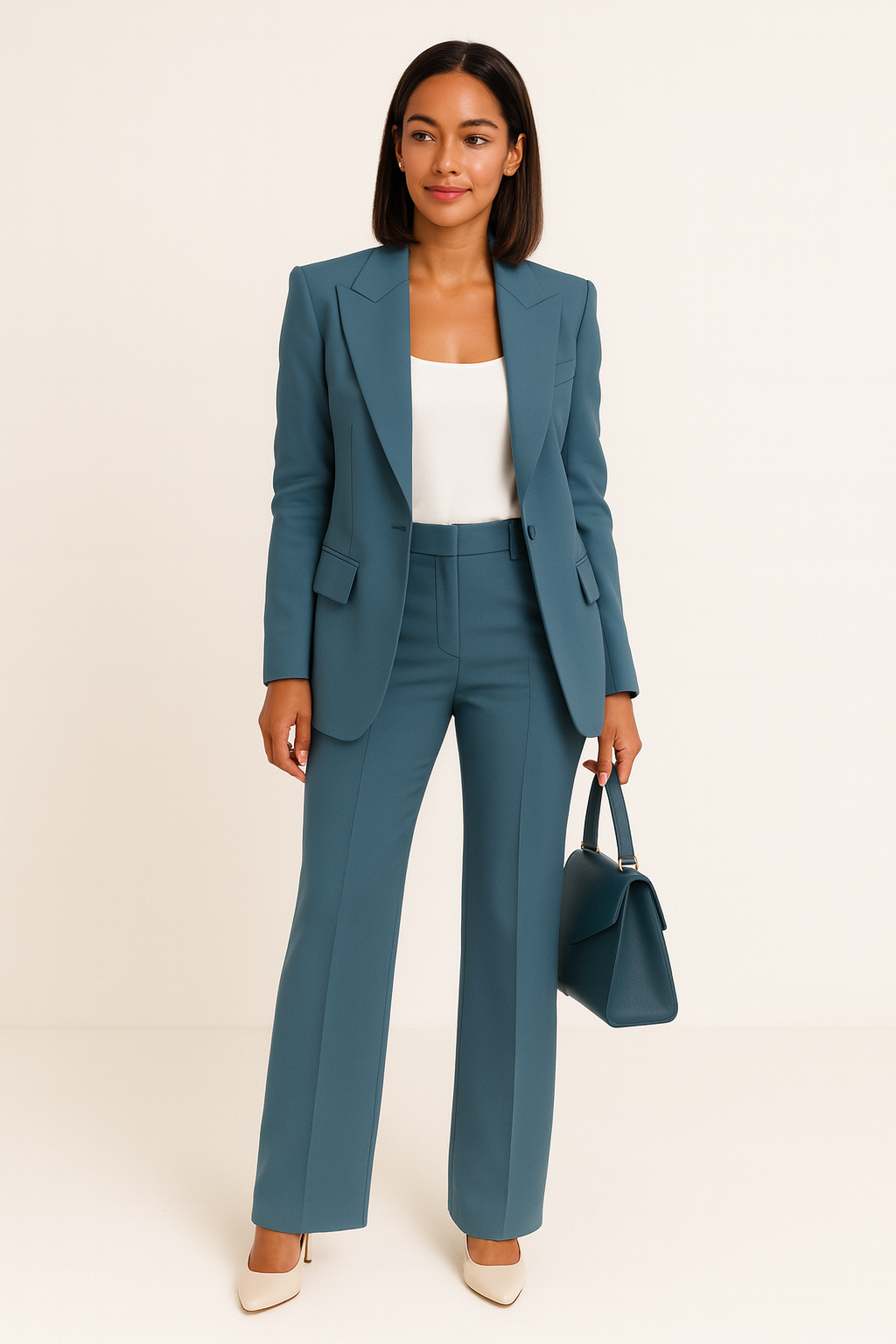 Women’s Elegant Tailored Blazer and Trouser Co-Ord Set | Two Piece