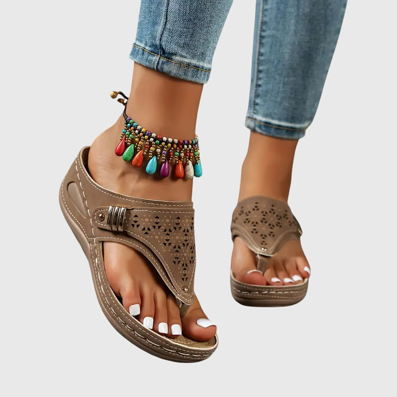 Women's Boho Thong Sandals | Slip On