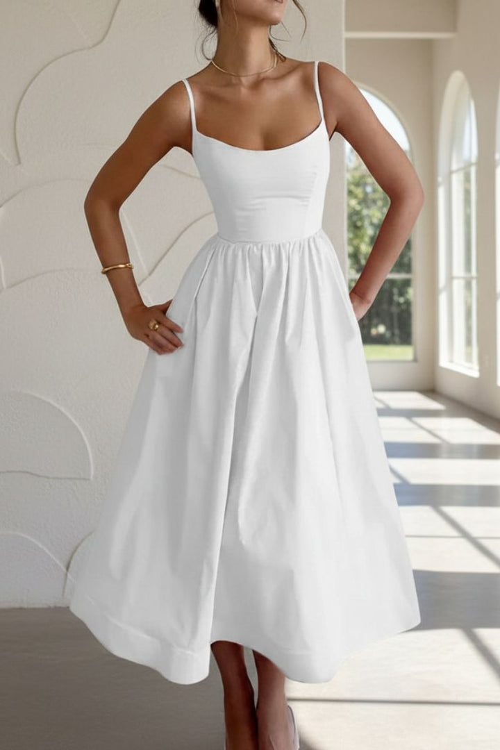 Women’s Sleeveless Cocktail Dress | Midi