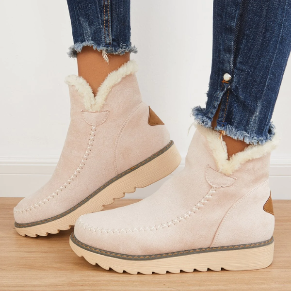 Women's Fold-Over Ankle Boots | Slip-On