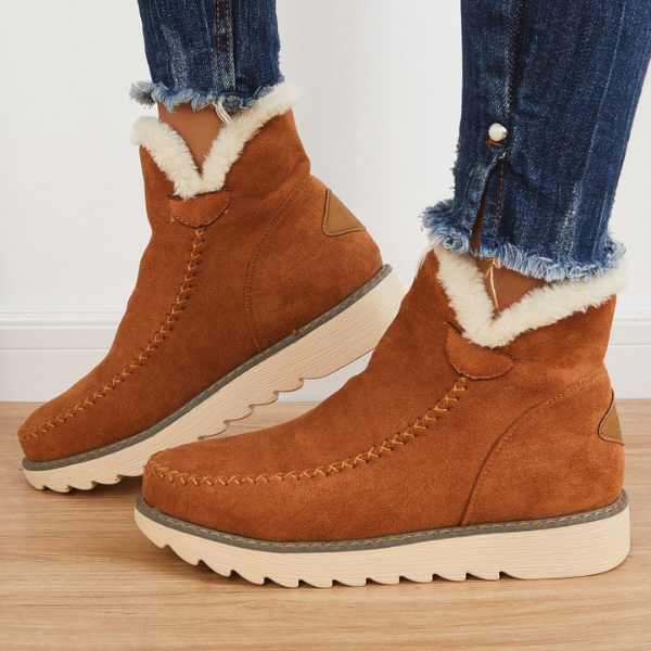 Women's Fold-Over Ankle Boots | Slip-On