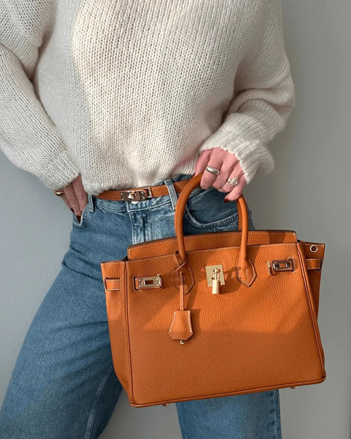 Women’s Top Handle Elegant Handbag | Work