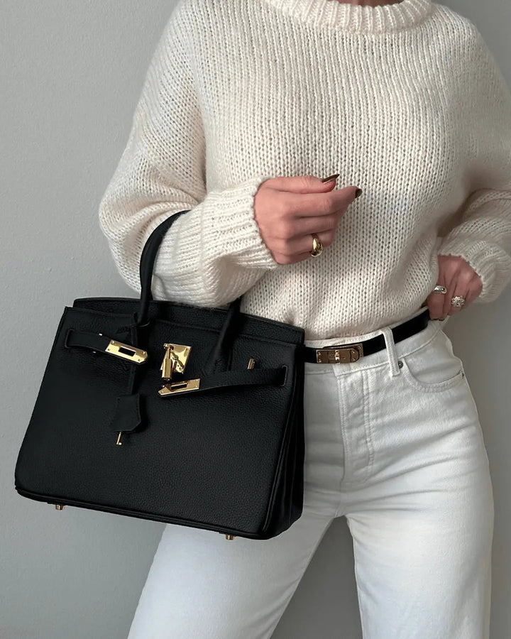Women’s Top Handle Elegant Handbag | Work