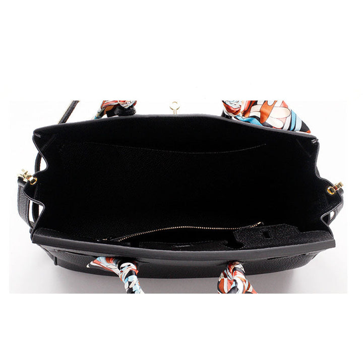 Women’s Elegant Functional Handbag | Twist Lock Closure