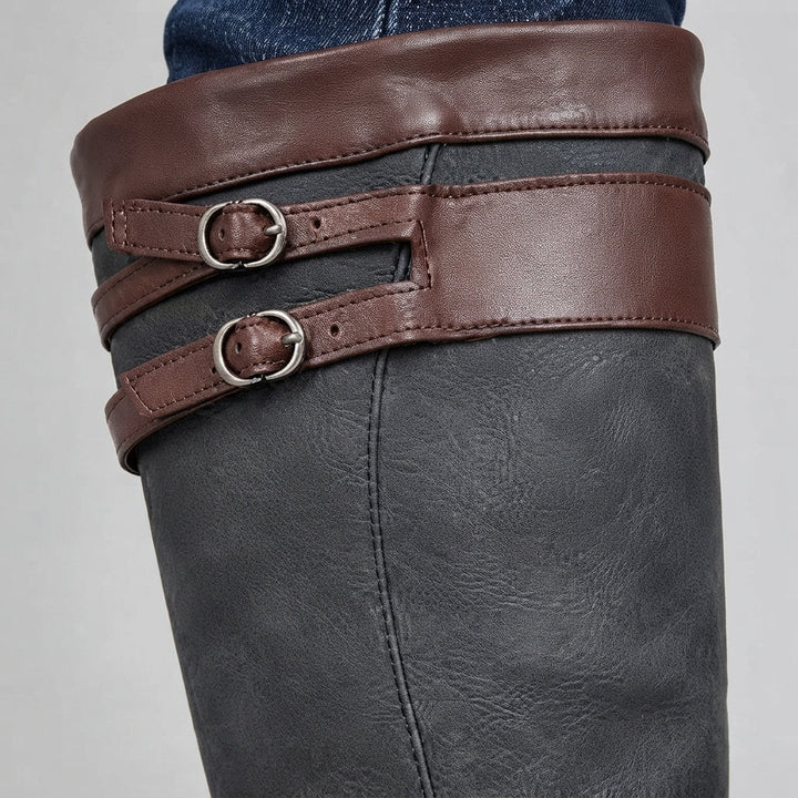 Women's Winter Heel Knee High Boots | Riding