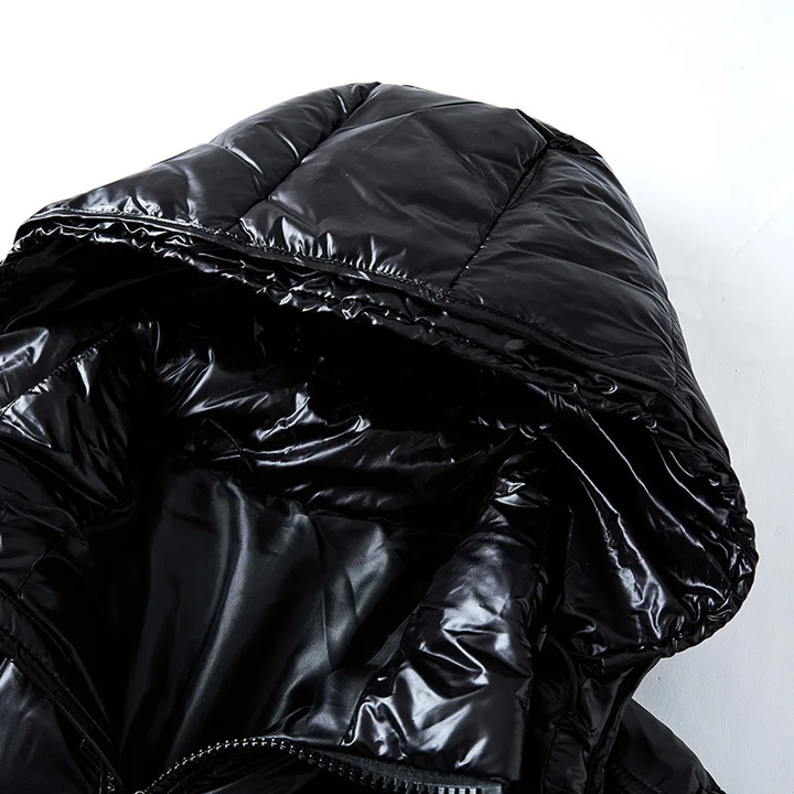 Women's Zip Up Winter Puffer Jacket | Hood