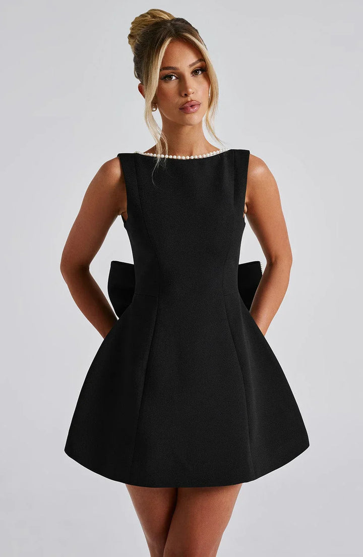 Women's Chique Bow Detail Party Dress | Mini