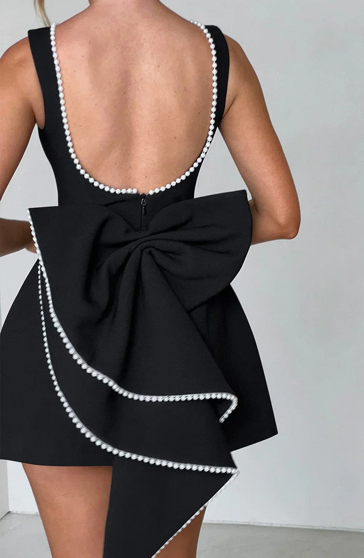 Women's Chique Bow Detail Party Dress | Mini