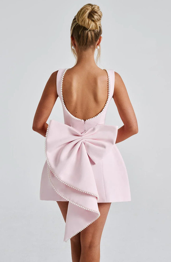 Women's Chique Bow Detail Party Dress | Mini
