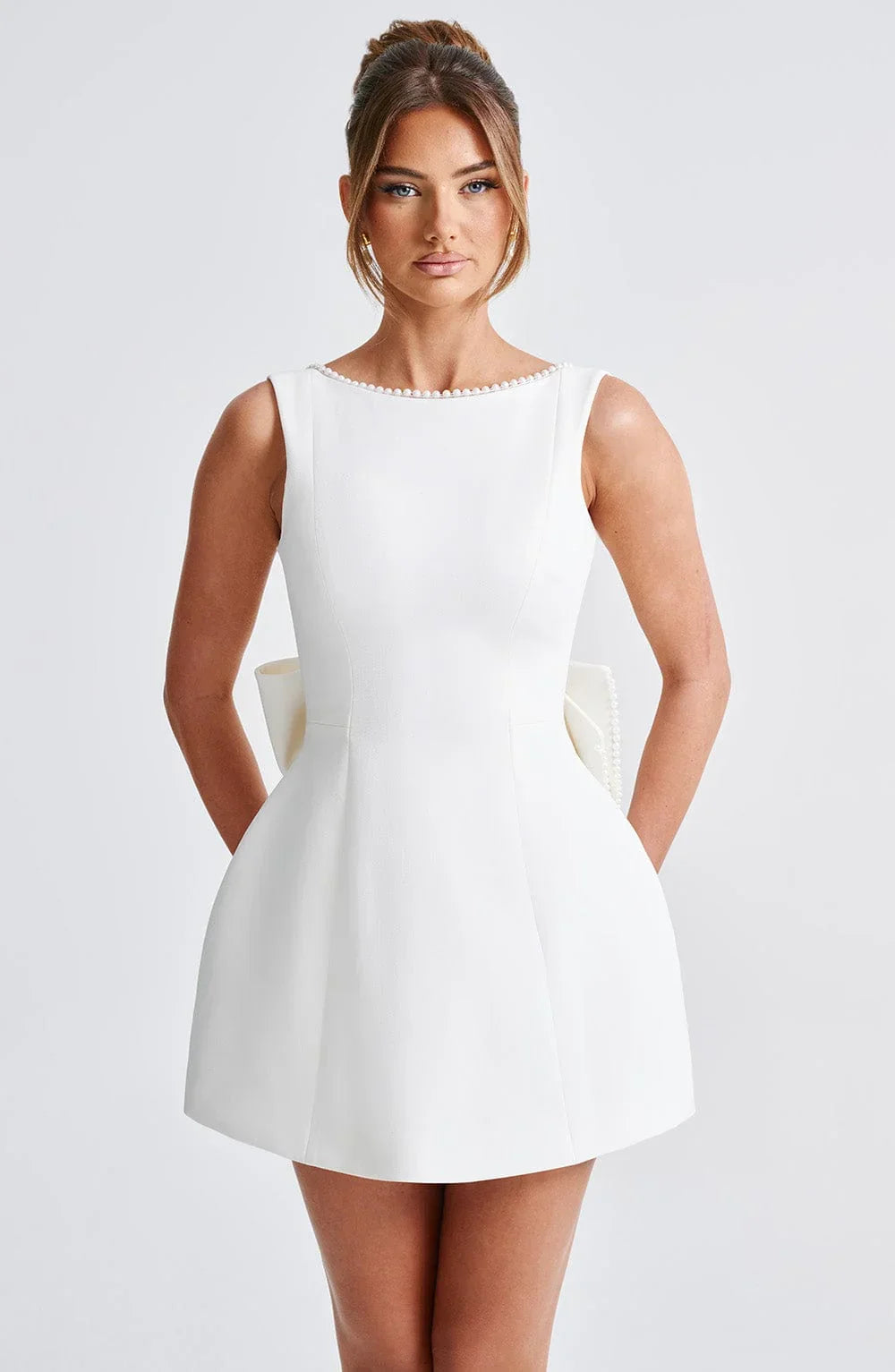 Women's Chique Bow Detail Party Dress | Mini