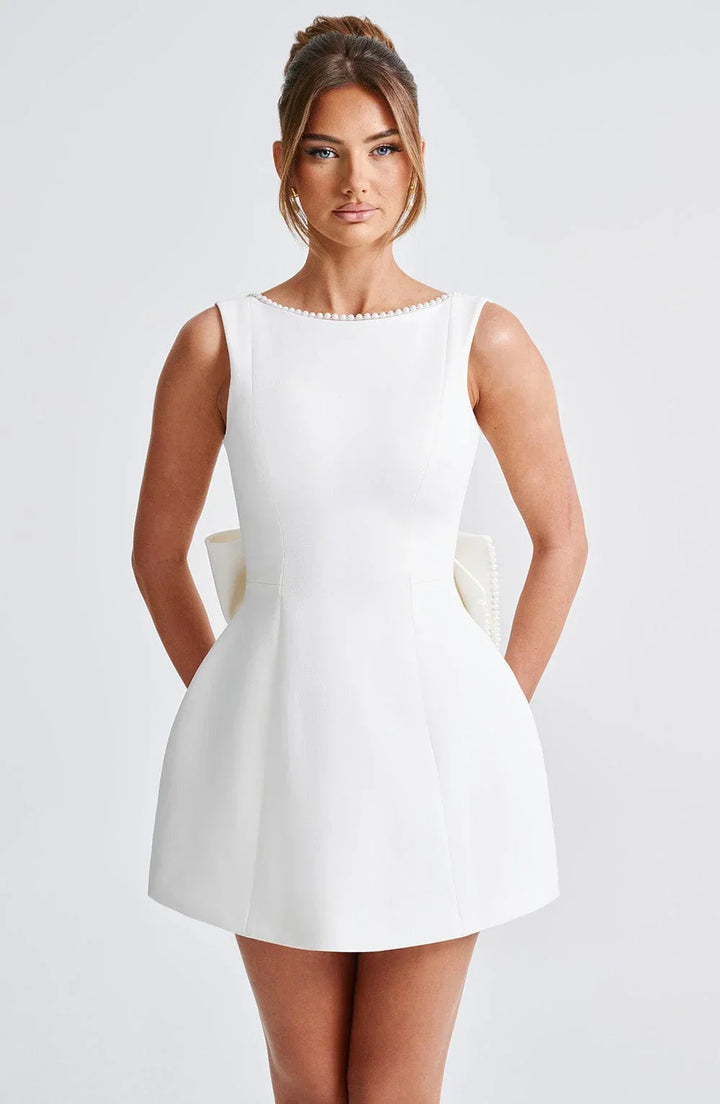 Women's Chique Bow Detail Party Dress | Mini