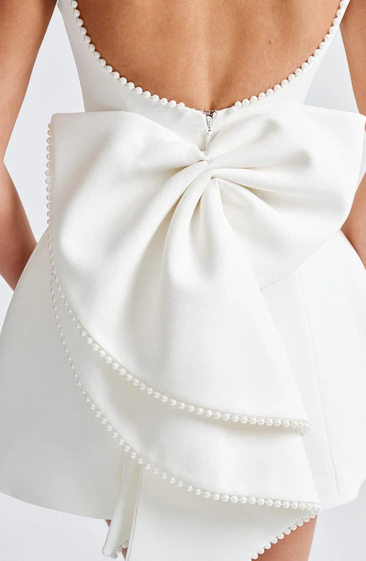 Women's Chique Bow Detail Party Dress | Mini