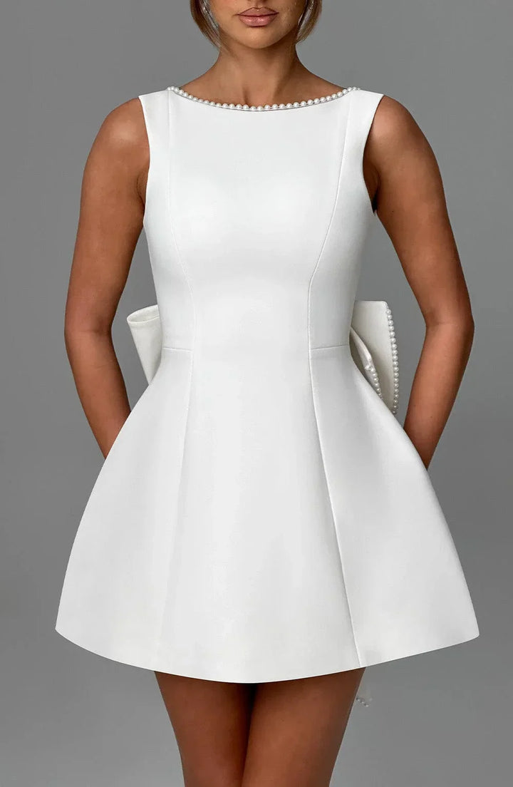 Women's Chique Bow Detail Party Dress | Mini