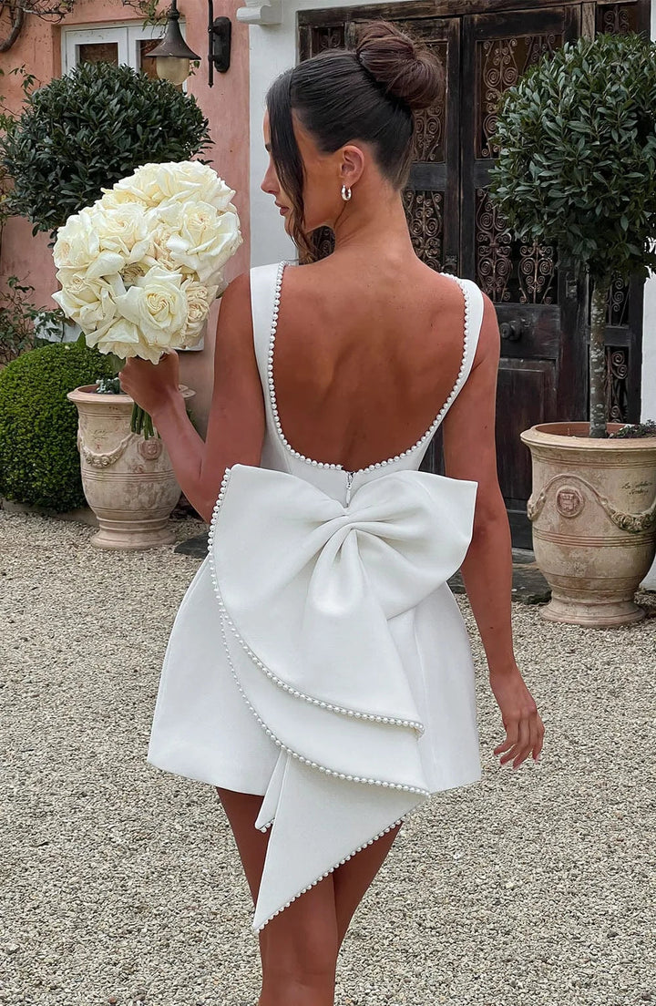 Women's Chique Bow Detail Party Dress | Mini