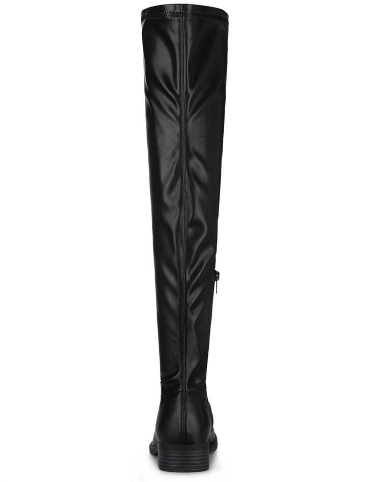 Women's Slip-On Over The Knee Boots | Heel