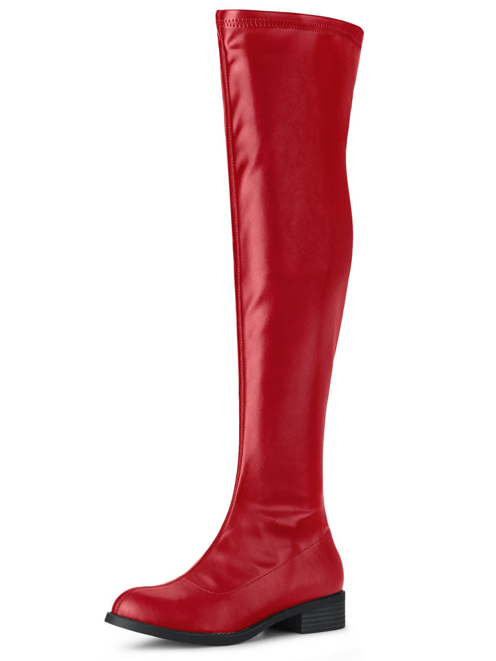 Women's Slip-On Over The Knee Boots | Heel