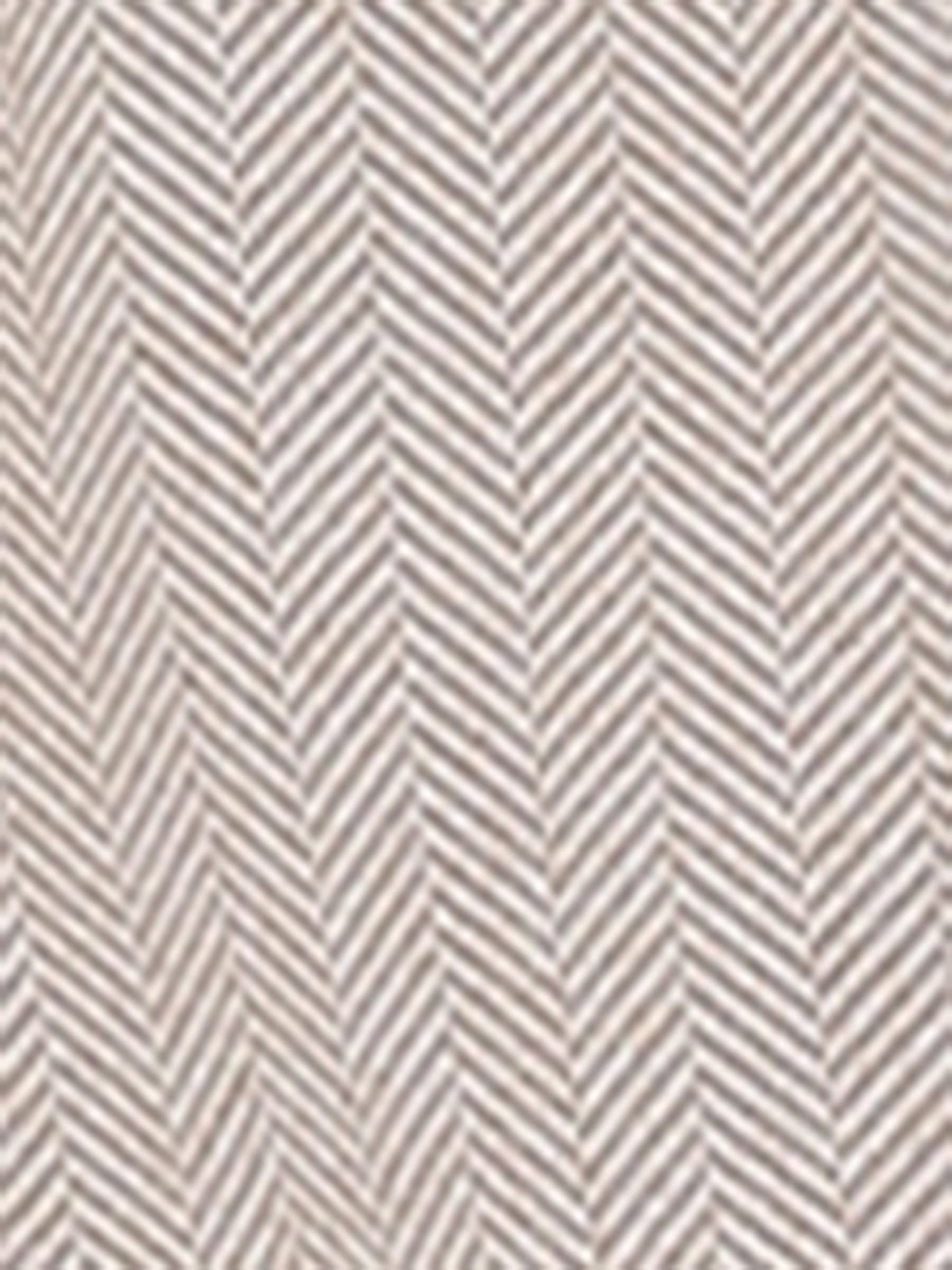 Long manteau chaud à chevrons pour femme | Hiver