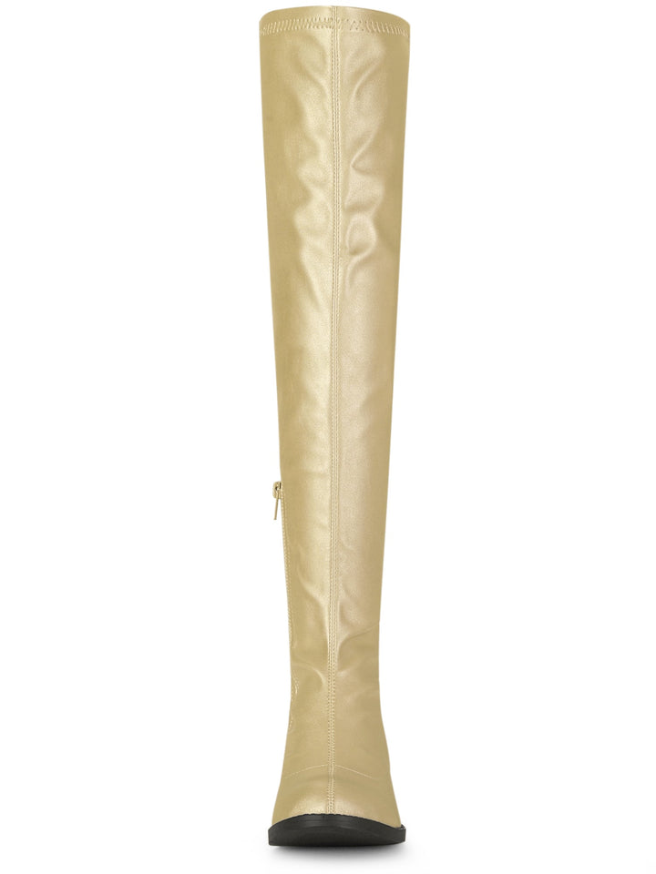 Women's Slip-On Over The Knee Boots | Heel