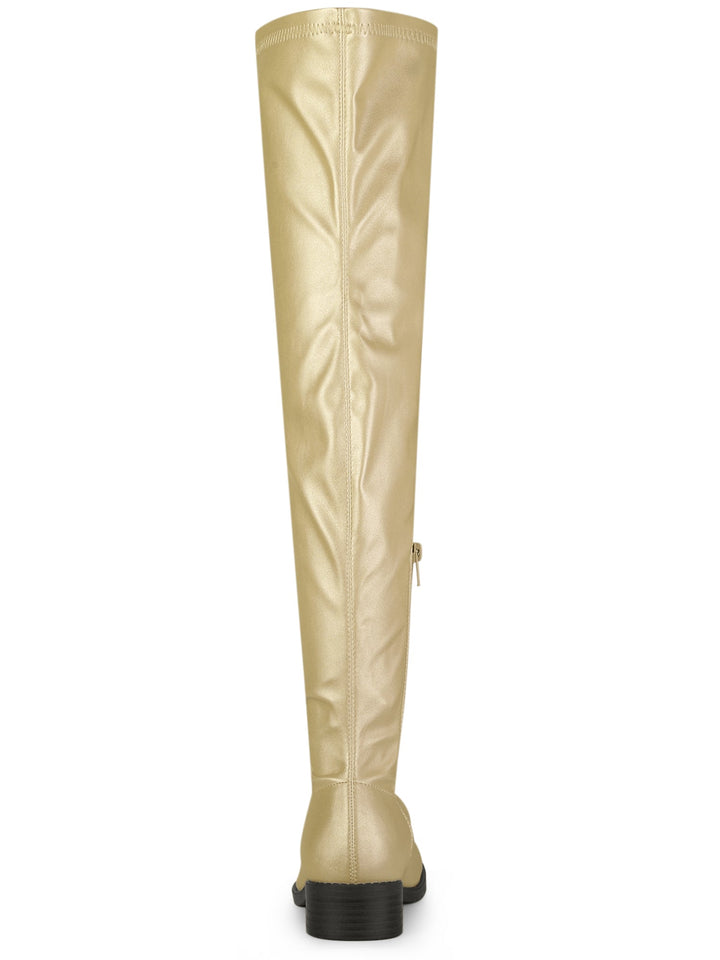 Women's Slip-On Over The Knee Boots | Heel