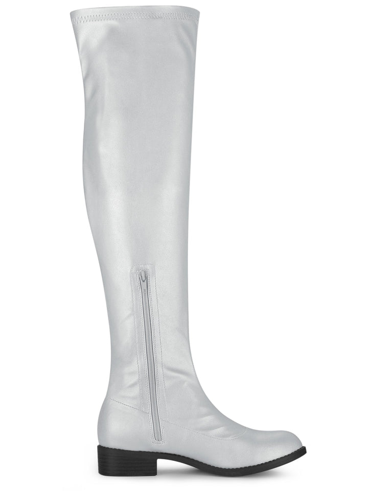 Women's Slip-On Over The Knee Boots | Heel