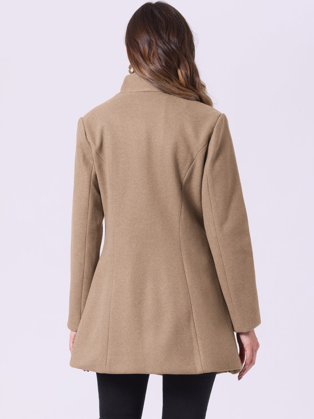 Women's Formal Winter Single Breasted Coat | Long