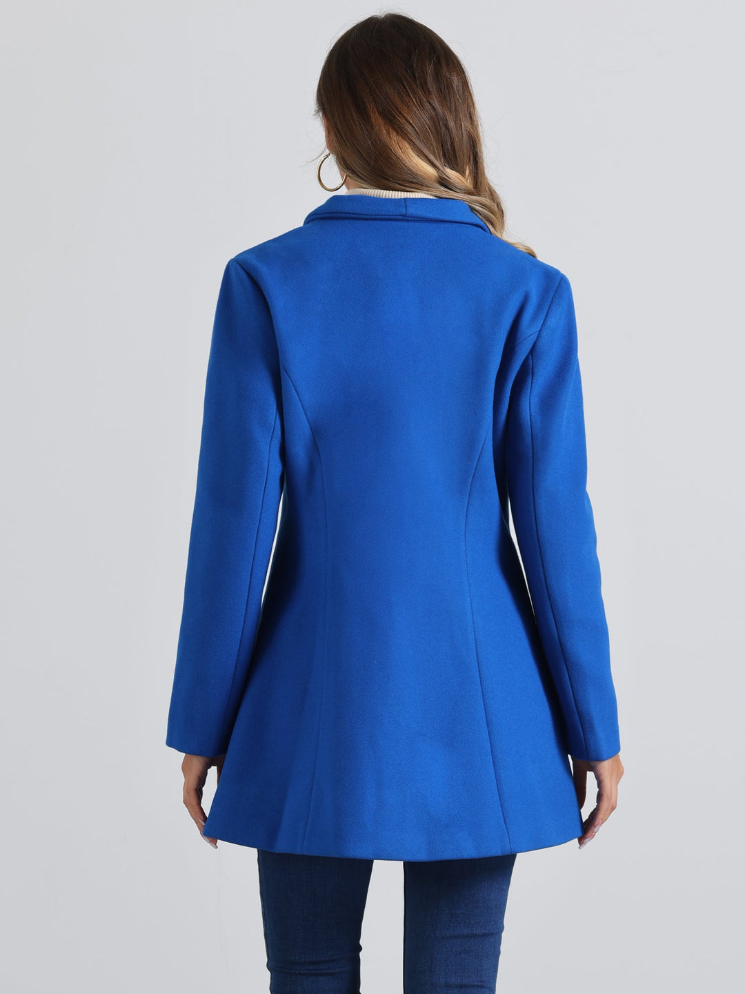 Women's Formal Winter Single Breasted Coat | Long