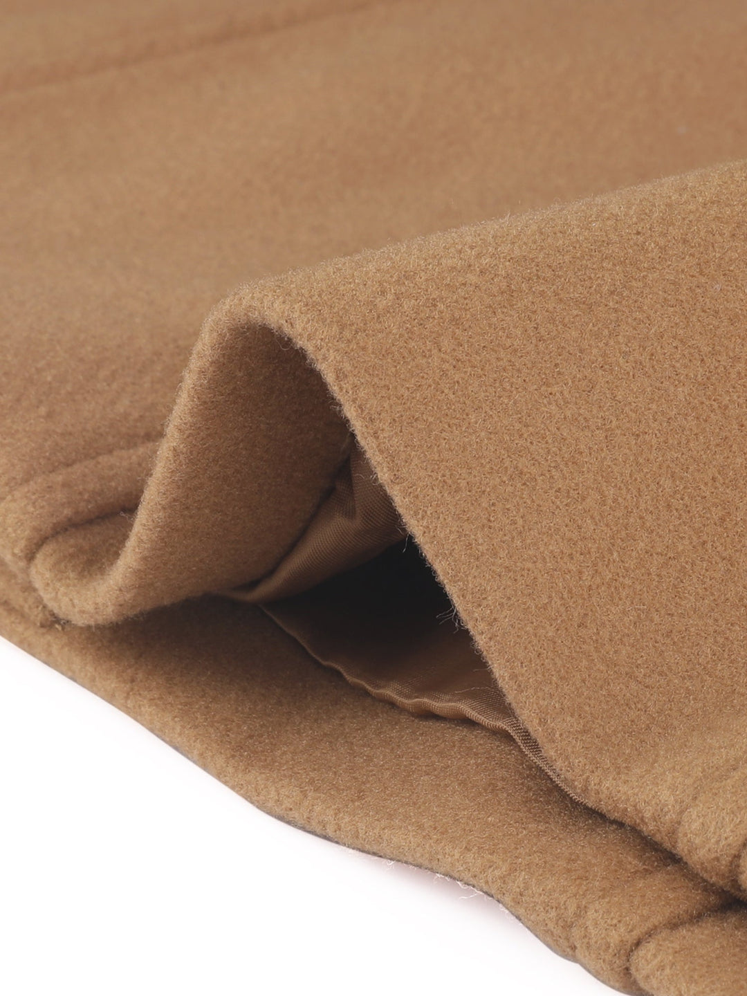 Long manteau d’hiver boutonné à col pour femme