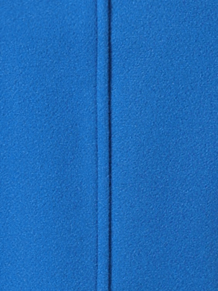 Long manteau d’hiver boutonné à col pour femme