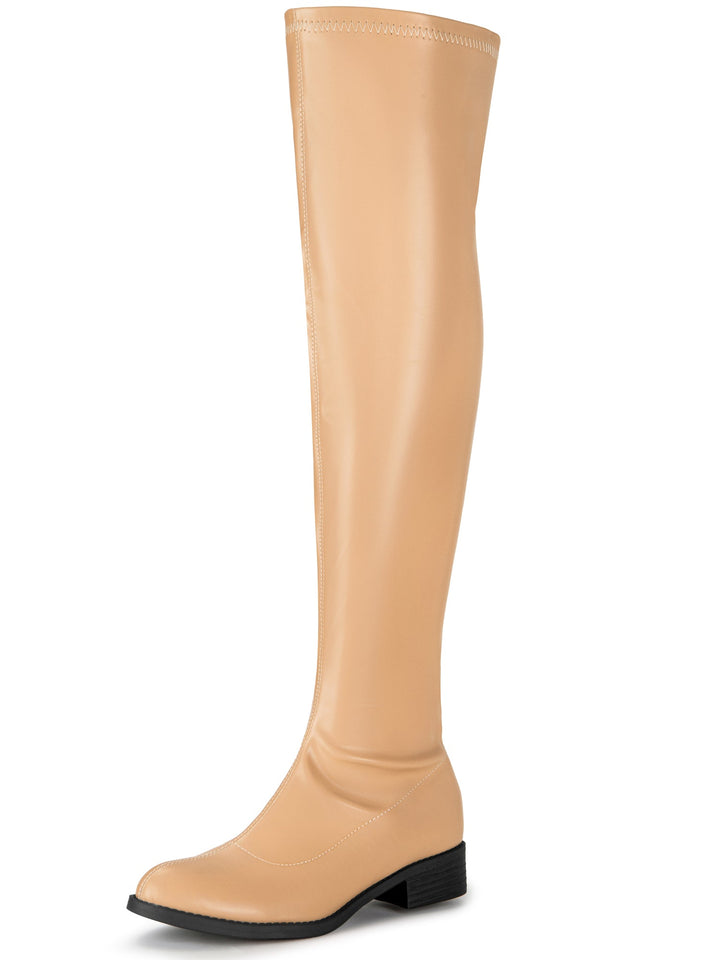 Women's Slip-On Over The Knee Boots | Heel