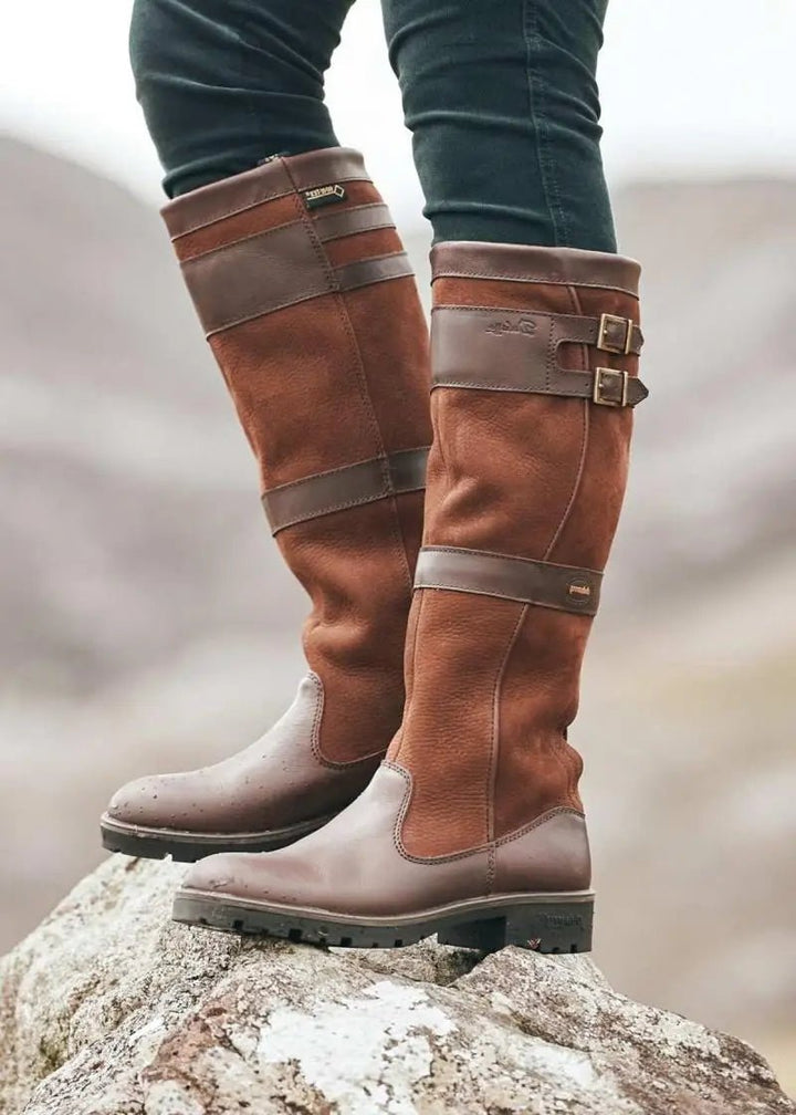 Women's Winter Heel Knee High Boots | Riding